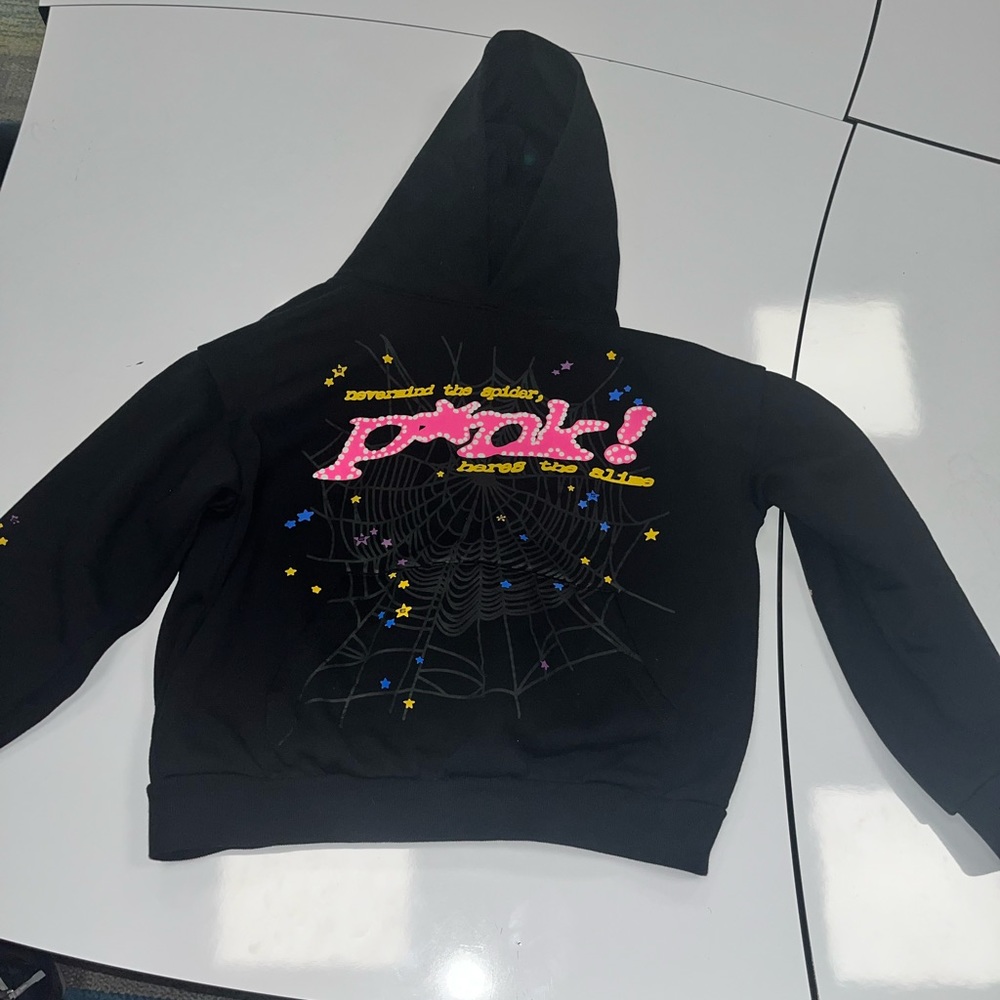 Sp5der P*NK V2 Hoodie